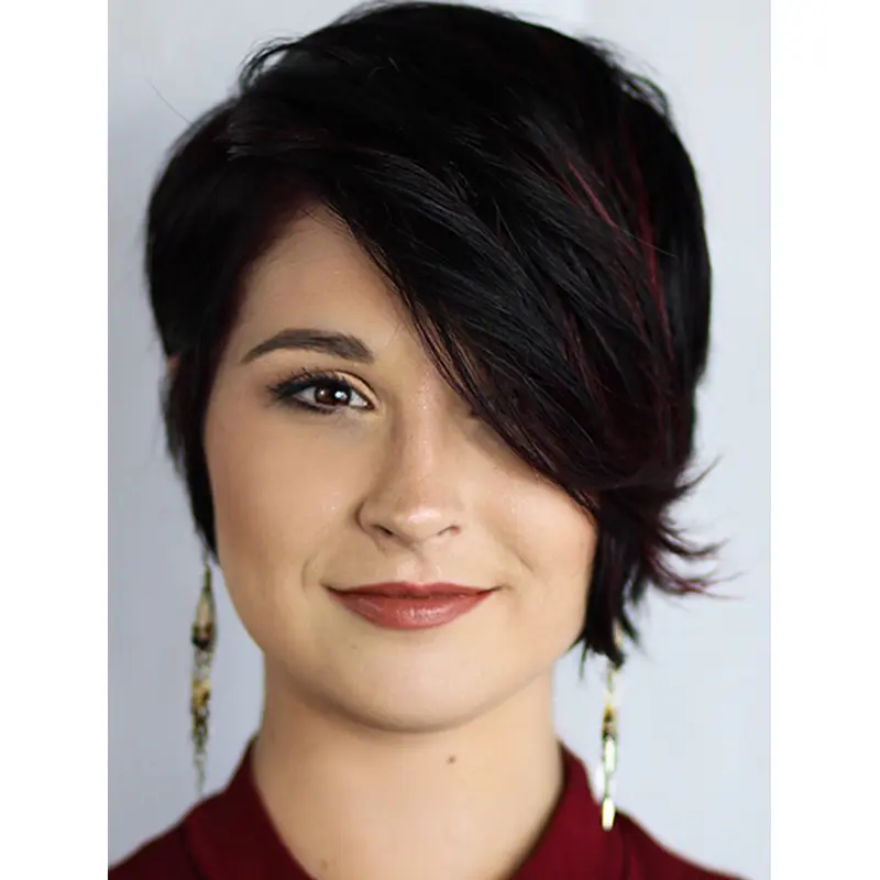 6" Boycuts Synthetic Straight Short Wigs