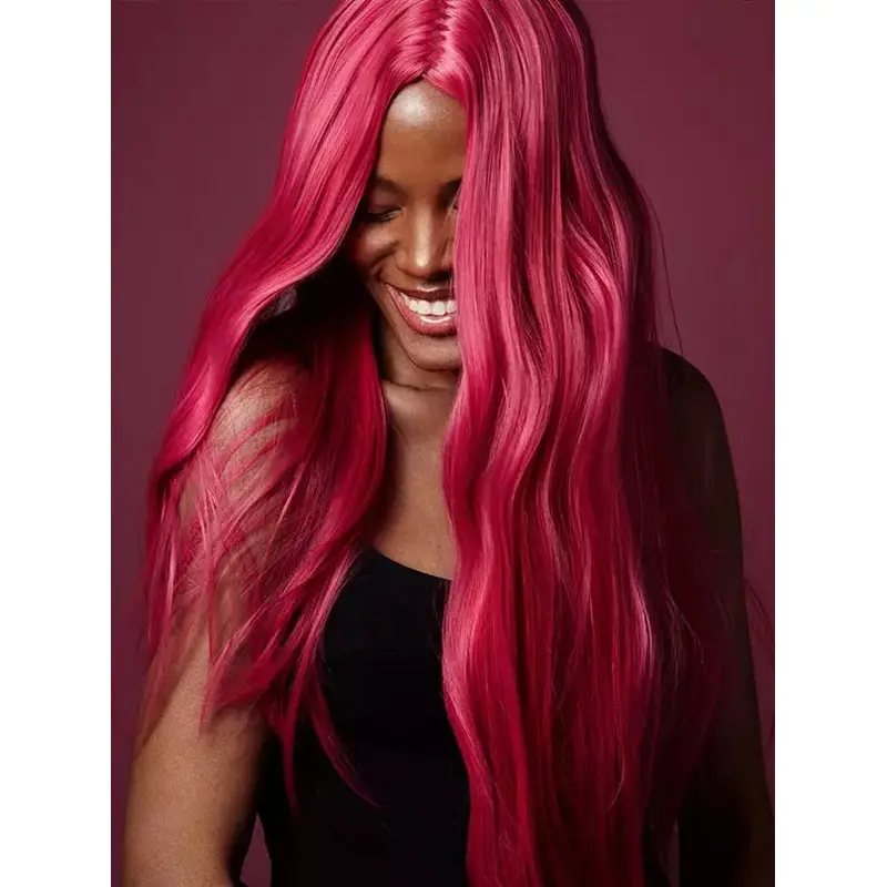 African American Lace Front Wigs Long Wavy 18" Without Bangs Wigs
