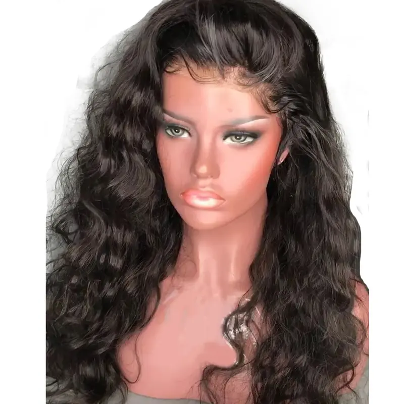 Gluelss Full Lace Human Hair Wigs For Black Women Brazilian