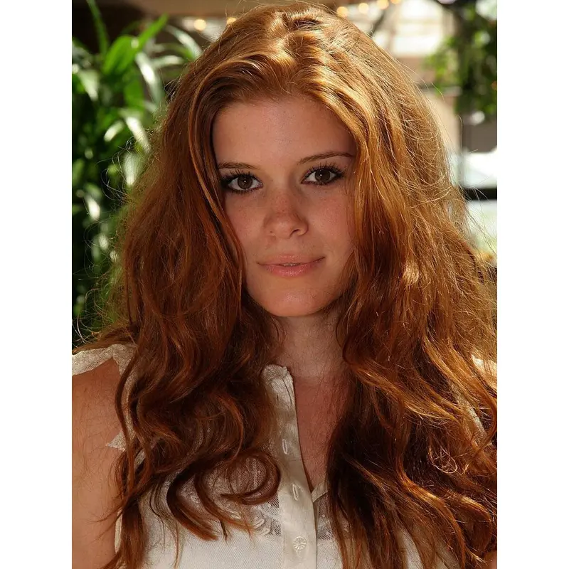 Popular Long Wavy Full Lace Copper Wigs 20 Inch