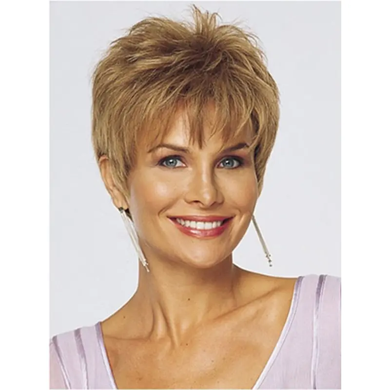 Best Monofilament Straight Cropped Lace Front Wigs