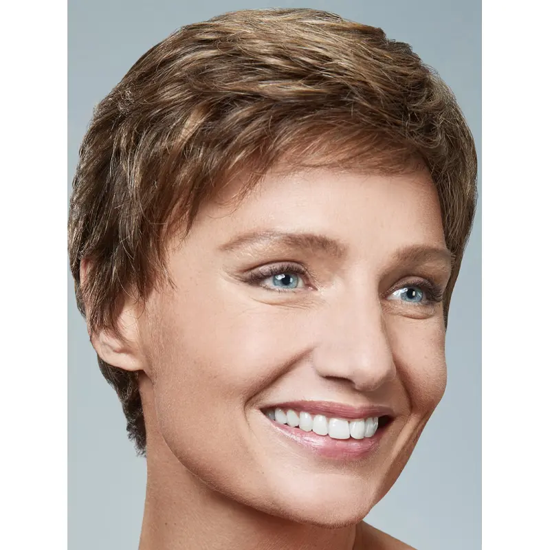 Lace Wig Blonde Cropped Wavy Boycuts Wigs