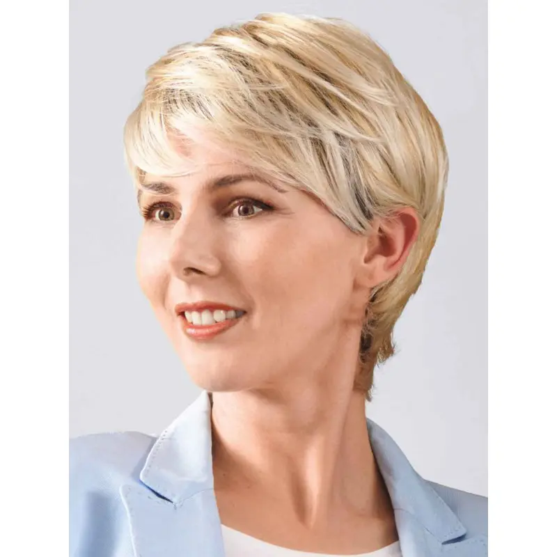 Short Monofilament Wigs Synthetic Boycuts Straight Wigs