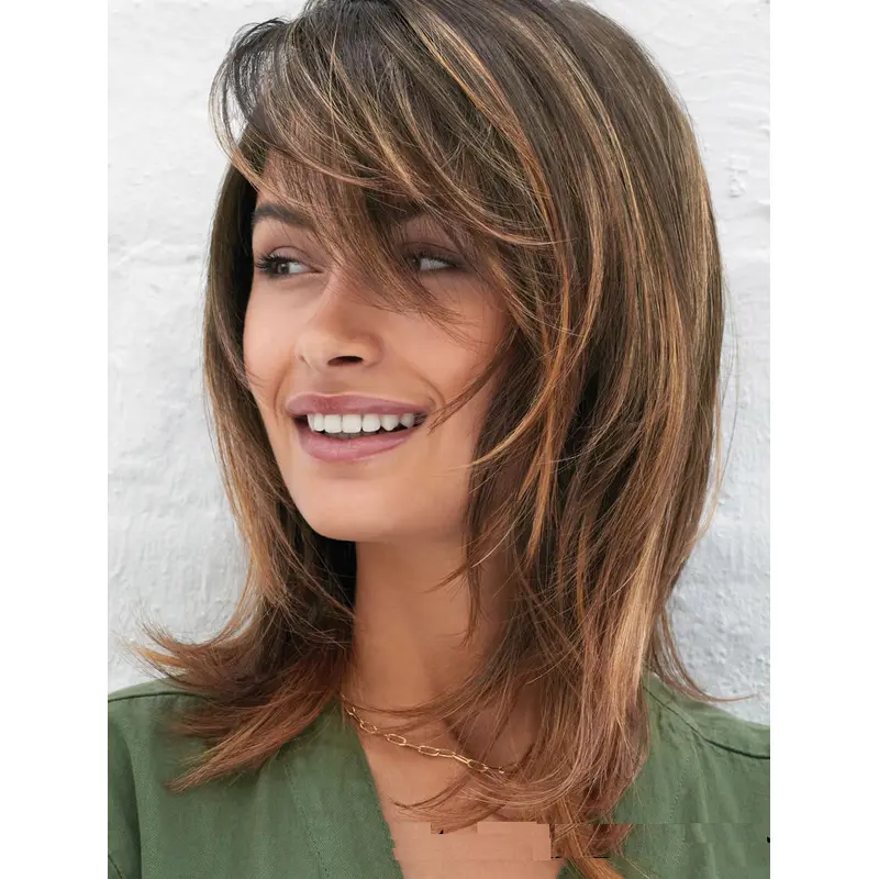 Simply Wigs Straight Monofilament 14" Synthetic Wigs