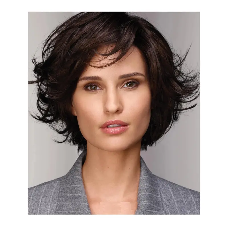 Cheap Wigs Wavy Monofilament 10" Synthetic Wigs
