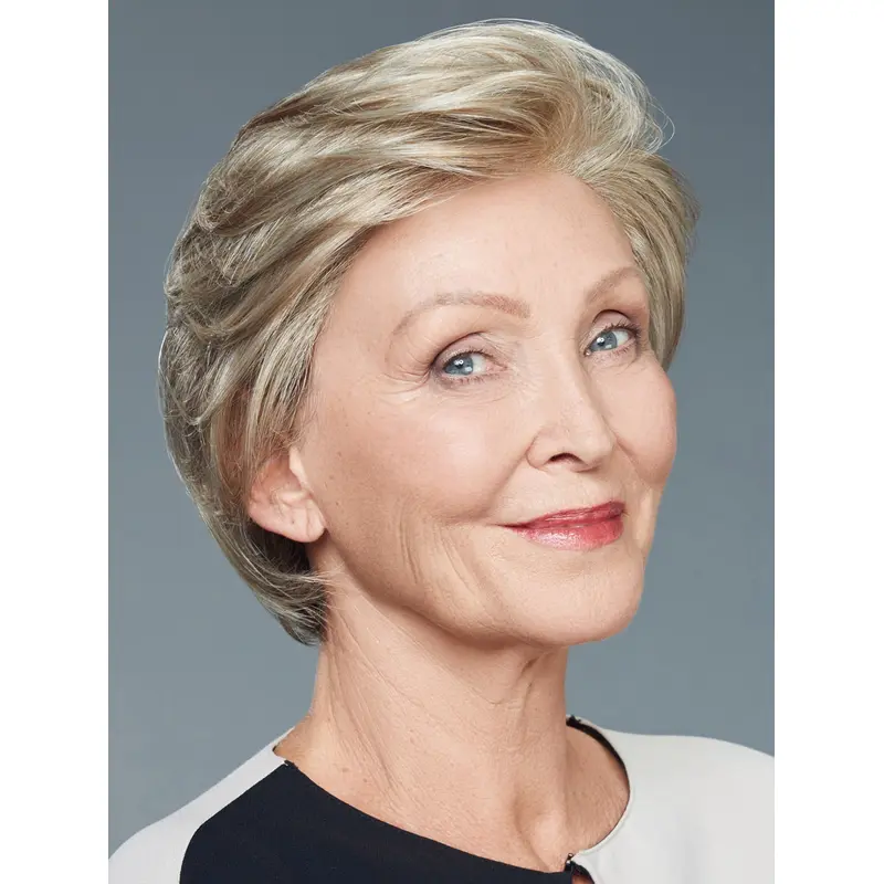 Natural Wigs Wavy 100% Hand-Tied 8" Synthetic Wigs