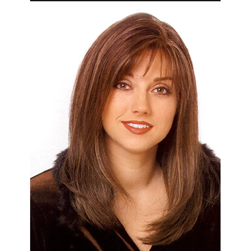 Sassy Monofilament Wavy Long Human Hair Wigs