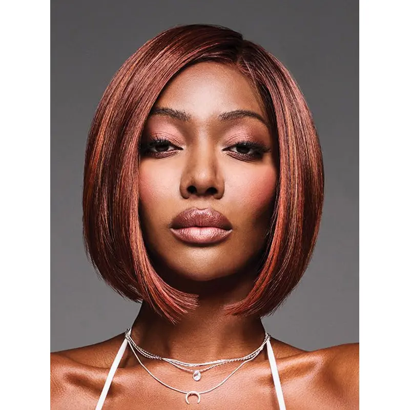 Realistic Wigs Straight Synthetic 10" Monofilament Wigs