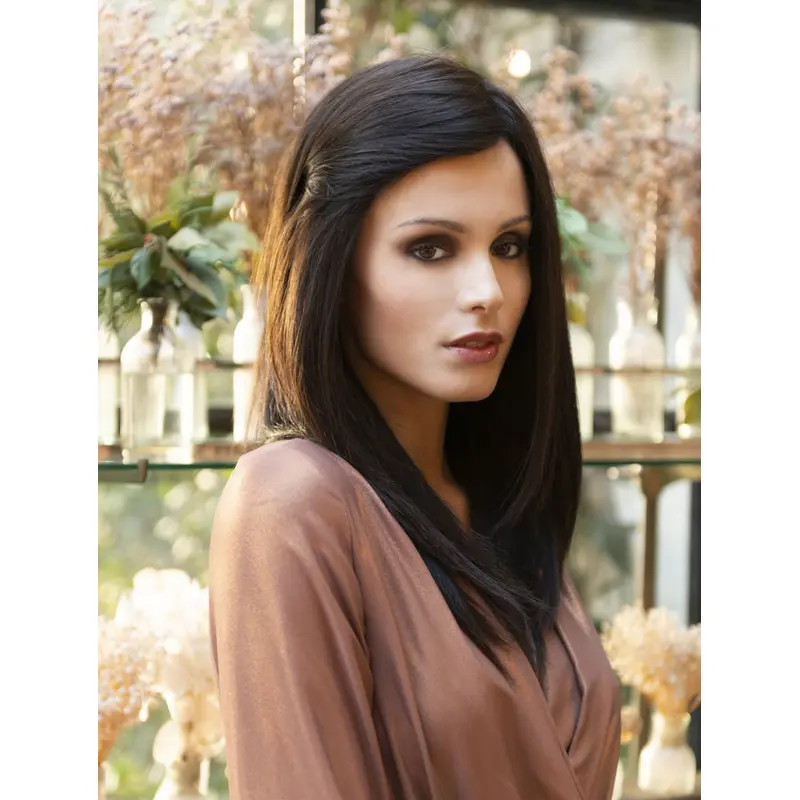 Sleek Wigs Straight Remy Human Hair 18" 100% Hand-Tied Wigs
