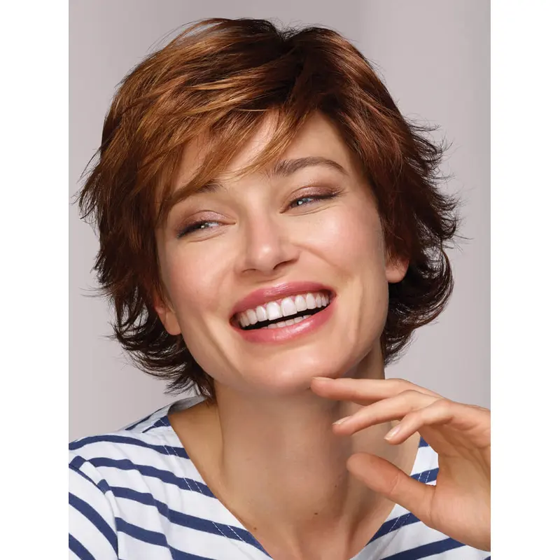 Short Style Wig Wavy Capless 8" Synthetic Wigs
