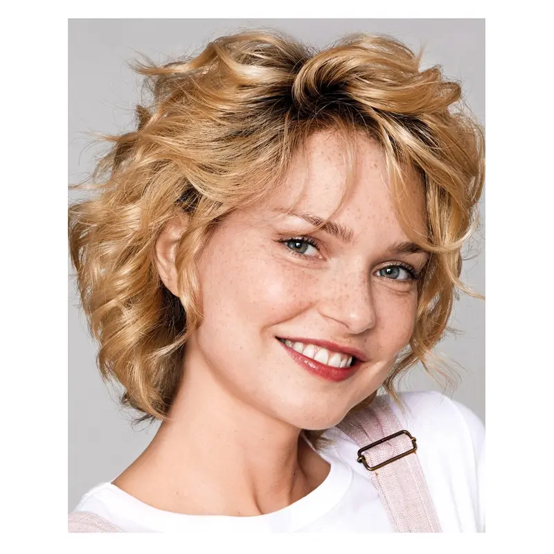 Buy Women Wigs 10" Synthetic Wavy Bobs Wigs