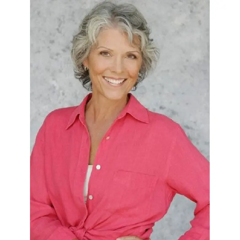 Short Curly Capless Remy Human Hair Wigs for Lady hfnb120