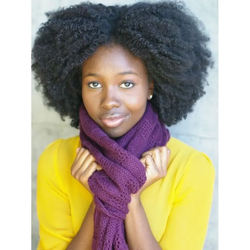 Short Lace Front Kinky Curly Wigs African American Wigs