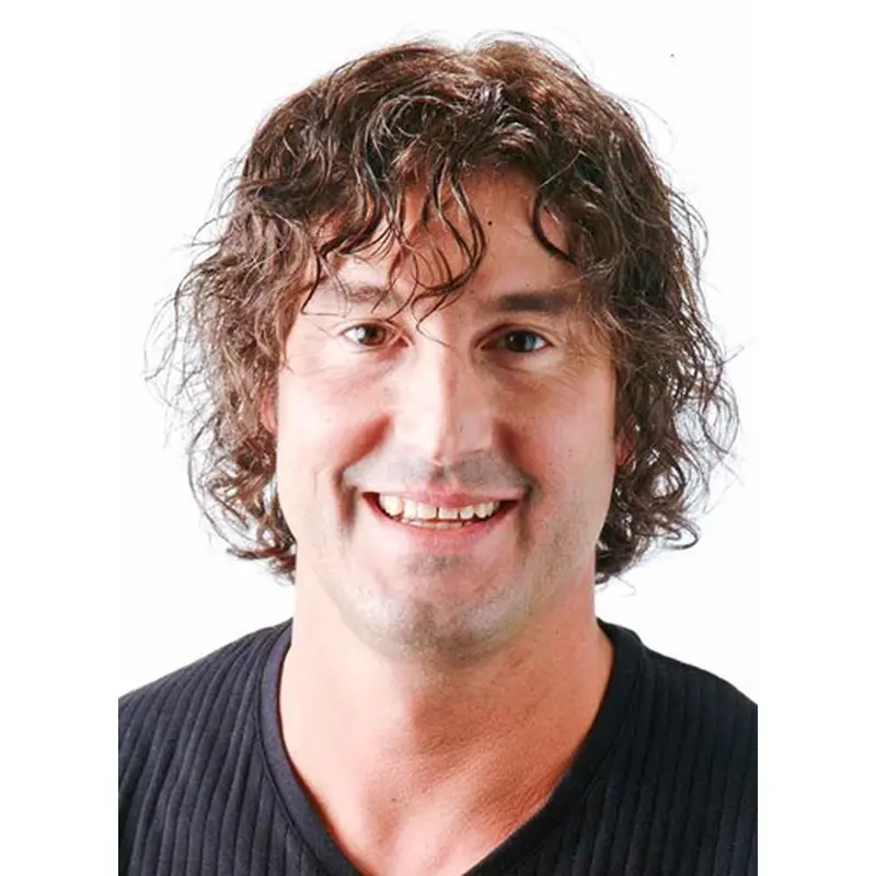 Monofilament Curly Remy Human Hair Polite Men Toupees