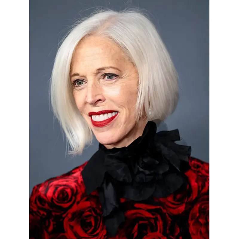 Short Lace Front 6" Grey Human Hair Wigs