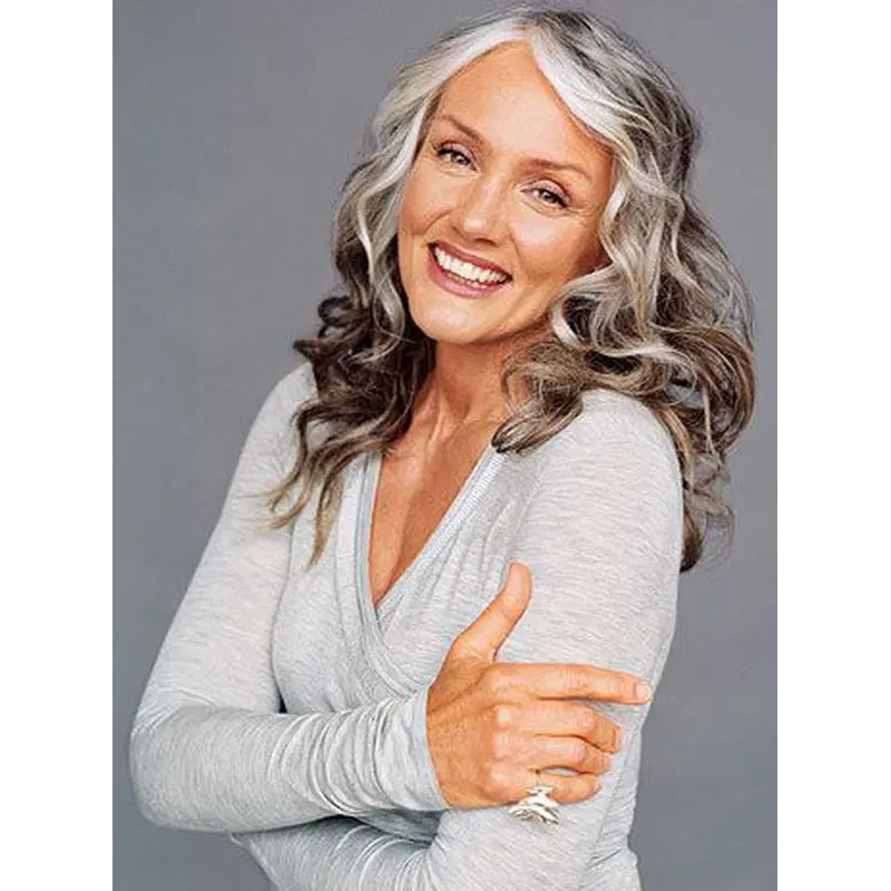 Long Wavy Full Lace 16" Wigs for Lady