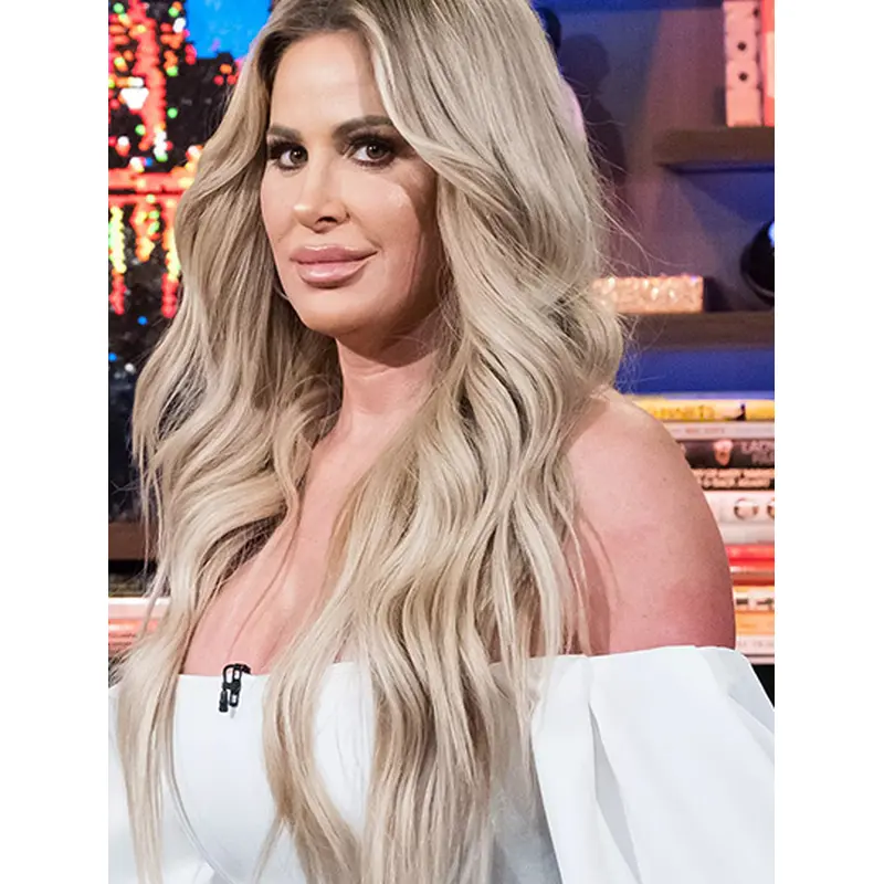 Long 26" Wavy Layered Lace Front Kim Zolciak Wigs