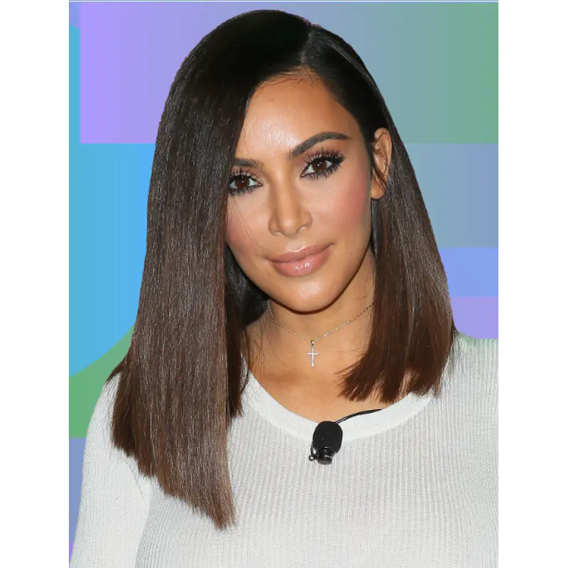 Lace Front Straight 14" Comfortable Kim Kardashian Hair