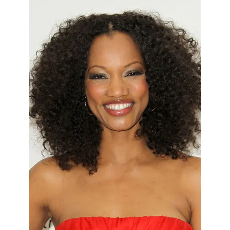 Afro Curl 150% Density Human Hair Lace Front Wigs