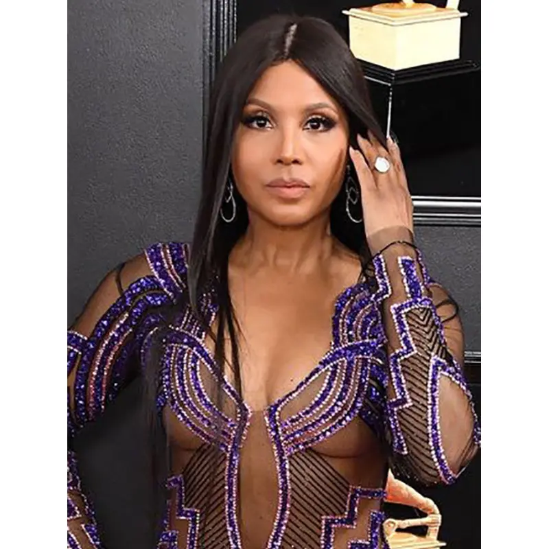 18" Straight Long Full Lace Without Bangs Black Toni Braxton Wigs