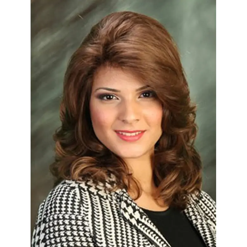 Suitable Auburn Wavy Long Human Hair Wigs