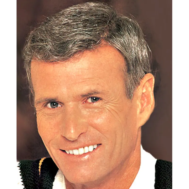 Glamorous White Monofilament Short Men Toupees