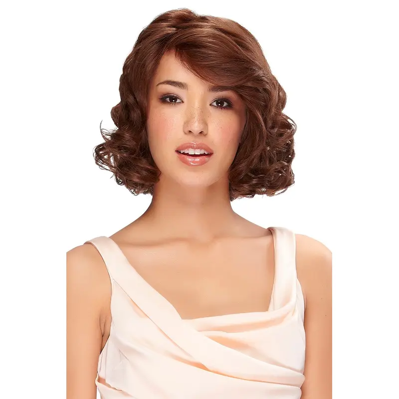 Cool Monofilament Wavy Chin Length Classic Wigs