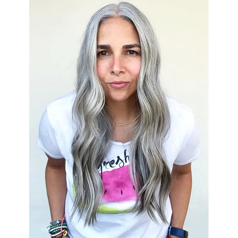 Without Bangs Synthetic Lace Front Wavy Sexy Ladies Long Wigs