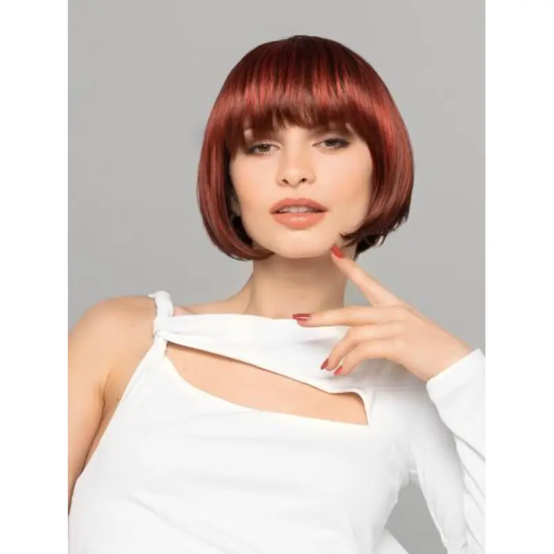 Straight Synthetic 10" Chin Length Wigs For Sale