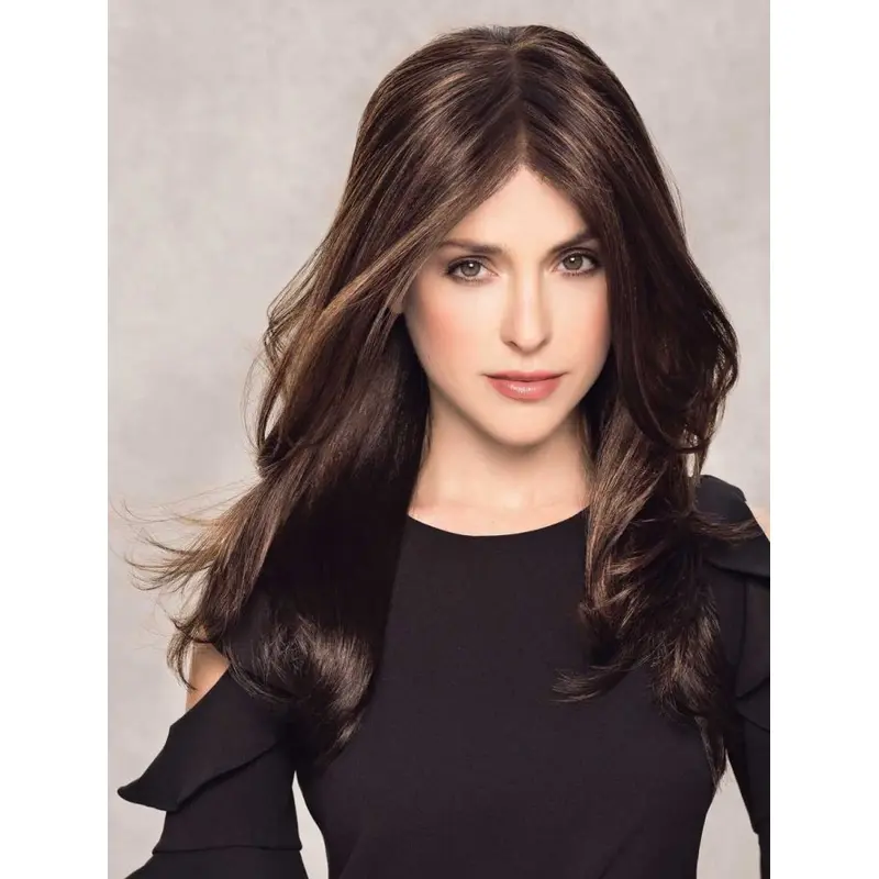 20" 100% Hand-Tied Layered Ombre/2 Tone Synthetic Wigs Women