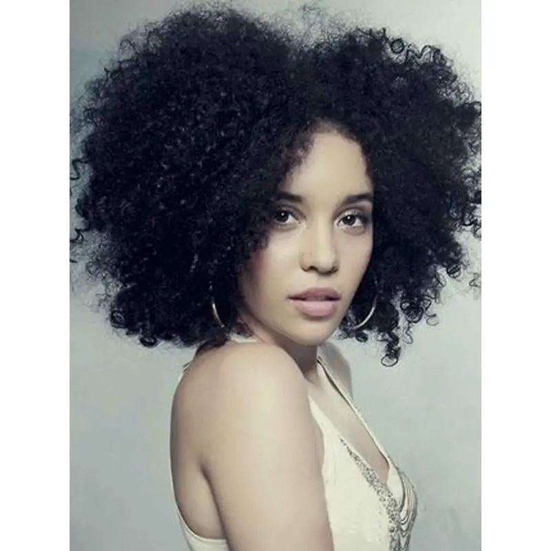 African American Fashion Human Hair Kinky Curly Human Hair