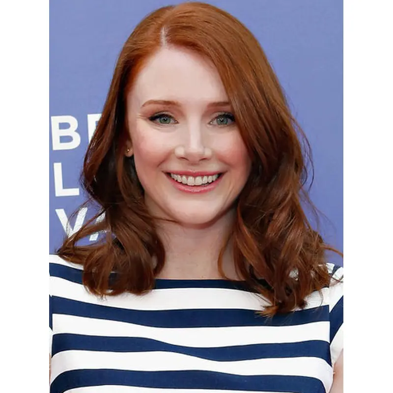 Classic Shoulder Length Wavy Full Lace Copper Wigs 16 Inch