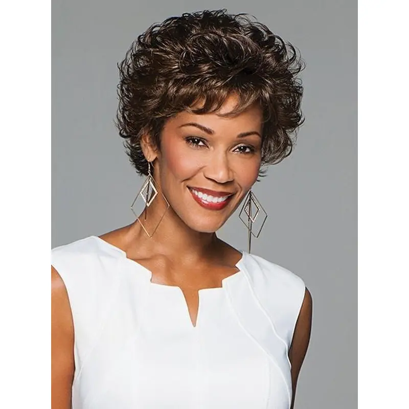 Cropped Monofilament Synthetic Mono Best Synthetic Wigs Online