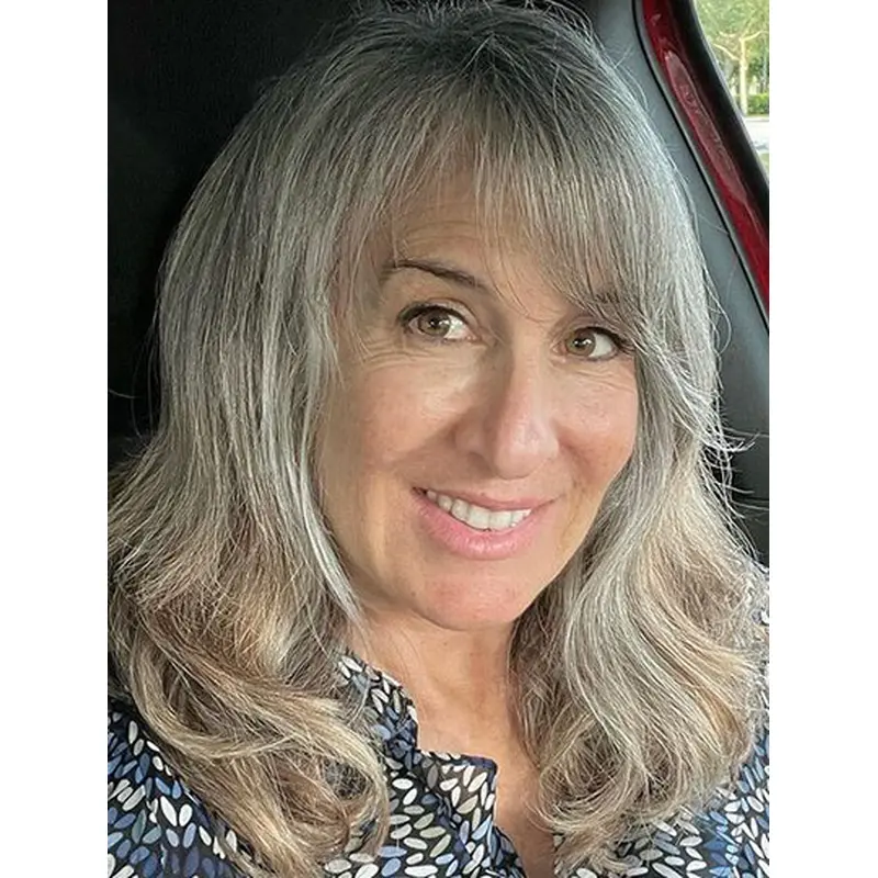 With Bangs Synthetic Lace Front Wavy Long Wigs For Sale