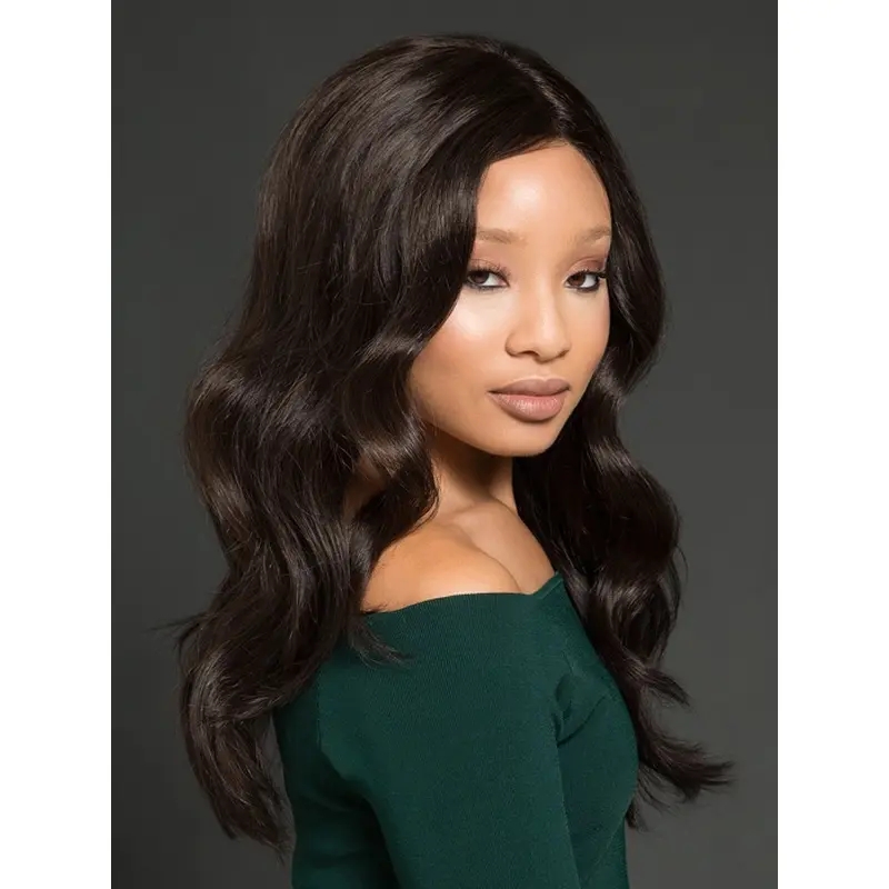 Durable Long Wavy Layered Black African American Wigs