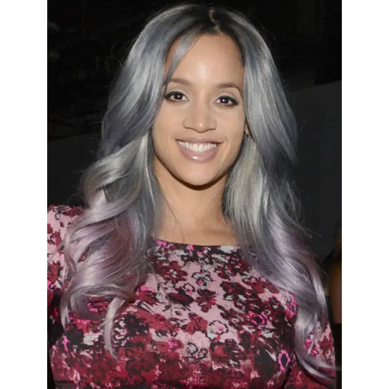 New Design Long Curly So Great Grey Wigs