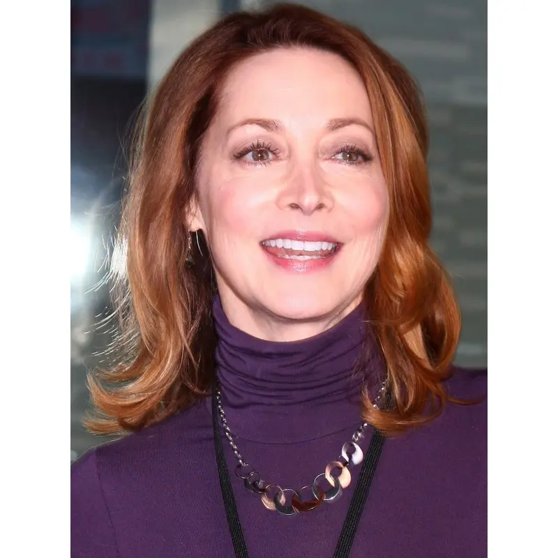 Shoulder Length Wavy Full Lace Copper 14" Lady Wigs