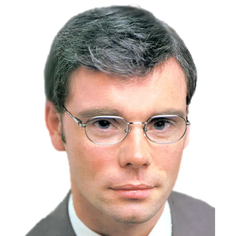 Natural Black Monofilament Short Men Toupees