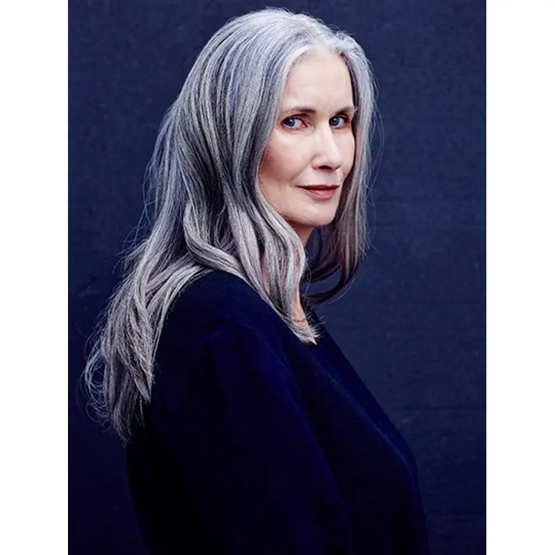 Long 16" Wavy Layered Invisible Lace Front Wigs