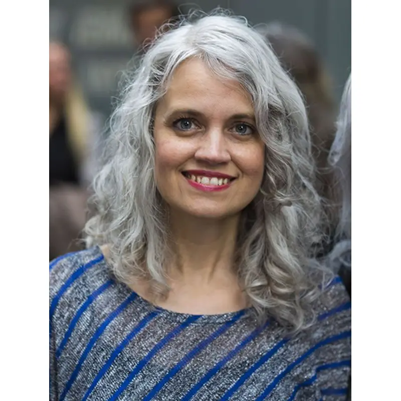 Long 16" Wavy Layered Lace Front Wigs Human Hair