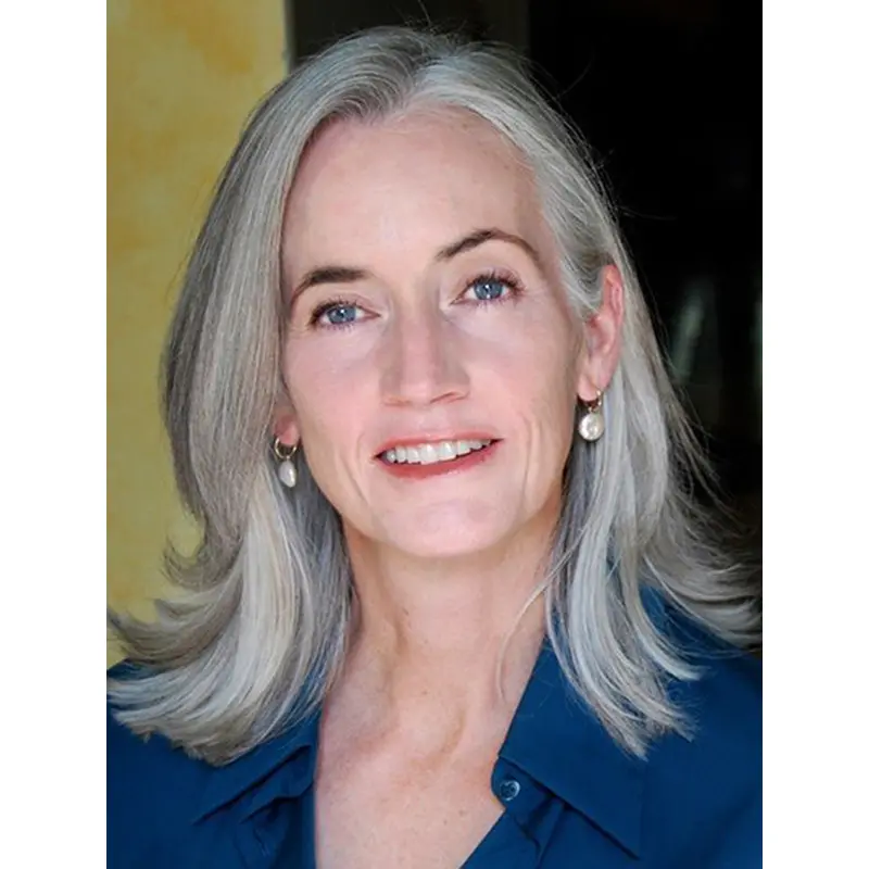 Shoulder Length Grey Lace Front 14" Luxury Wigs