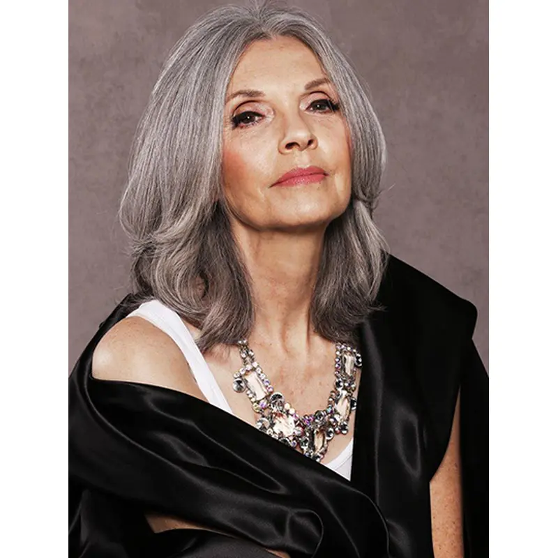 Shoulder Length 14" Wavy Layered Buy Lace Front Wigs Online