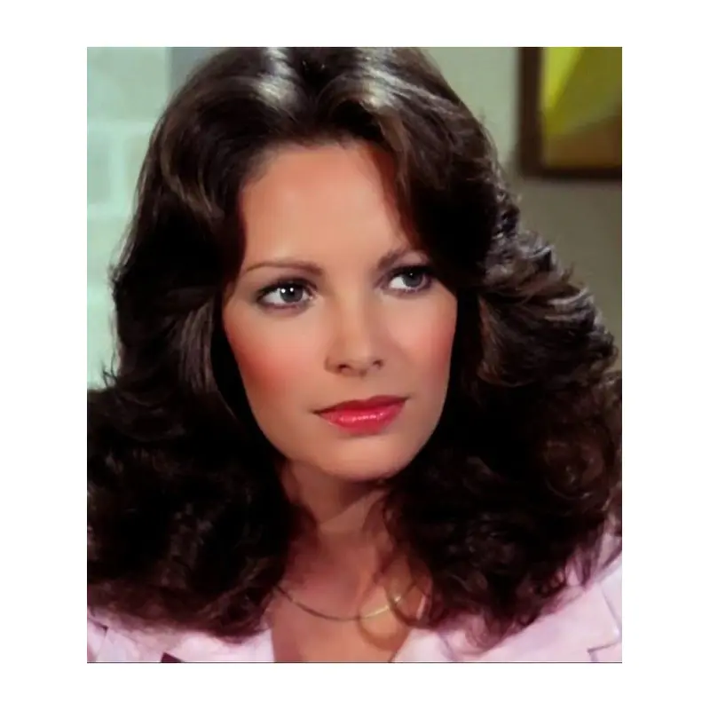 Capless Black 14" Wavy Synthetic Jaclyn Smith
 Wigs