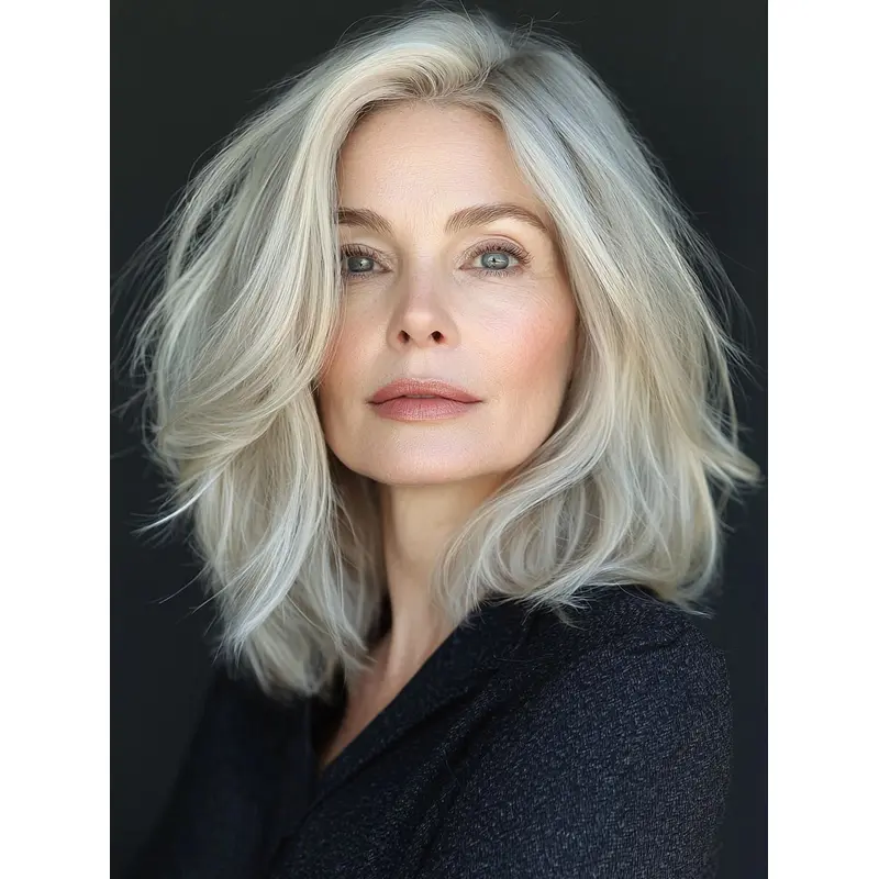 Ladies Medium Length Wigs 12" Monofilament Synthetic Wigs