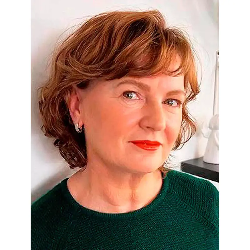 Short Bob Wigs Lace Front Trendy Wigs Synthetic Chin Length Wigs