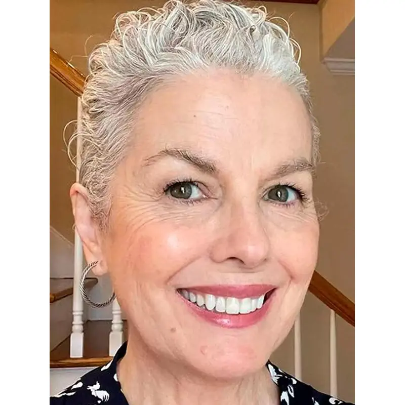 Short Pixie Wigs Synthetic Wavy Wigs Lace Front Wigs