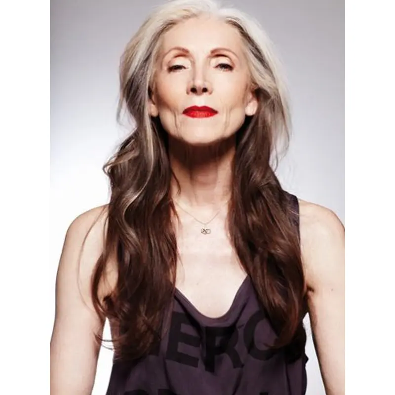 Long Wavy Full Lace 22" Lady Wigs