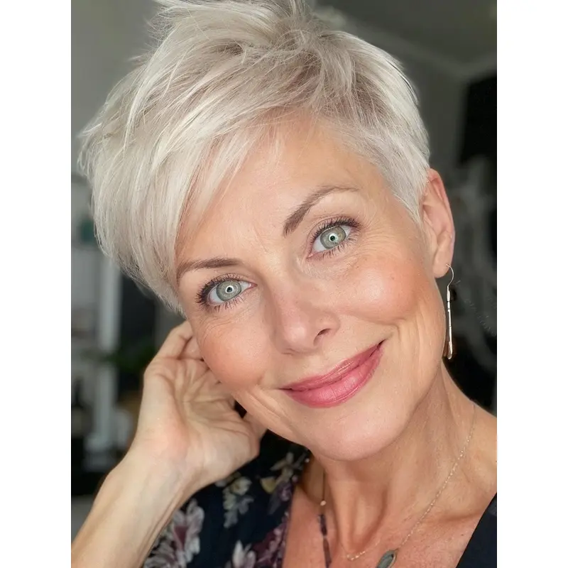 Short Sassy Wigs Lace Front Boycuts 4" Wigs