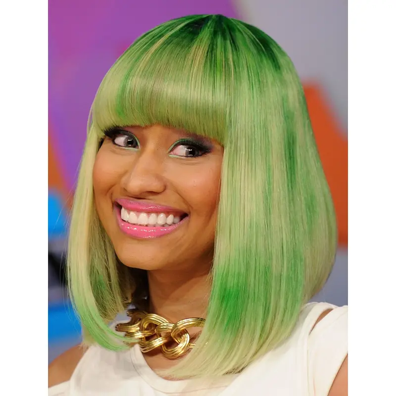 Best Straight Shoulder Length Ombre Nicki Minaj Hair