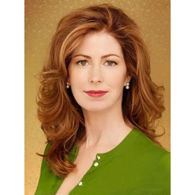 Sassy Auburn Curly Long Classic Wigs